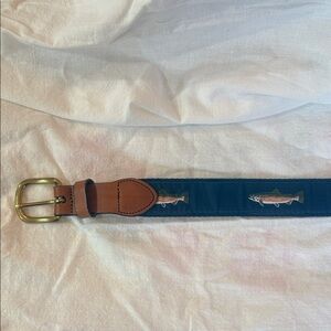 Orvis Trout Embroidered Belt